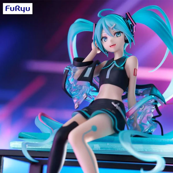 FuRyu Vocaloid Neon Cyber Hatsune Miku Noodle Stopper Figure
